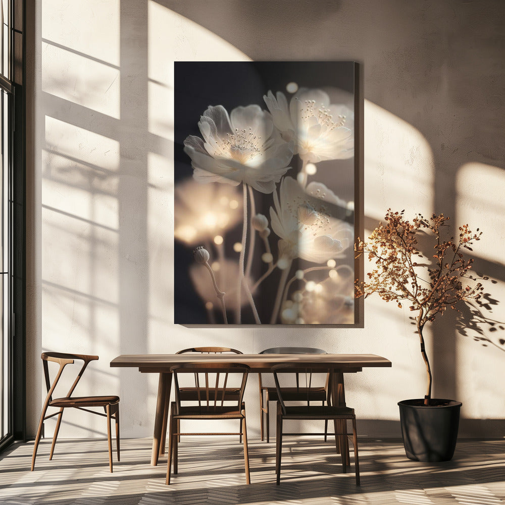 Glowing Petals | Canvas