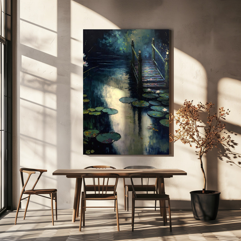 Twilight Bridge | Canvas