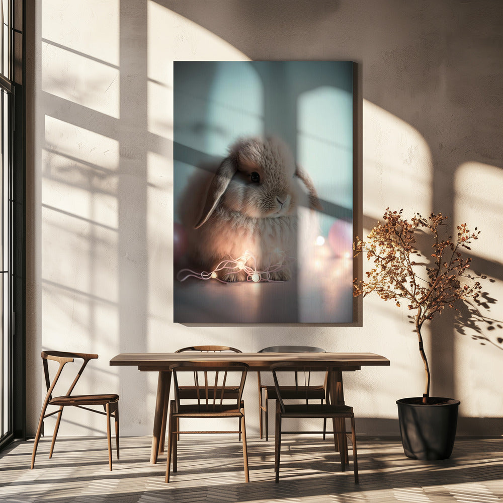 Fluffy Glow | Canvas