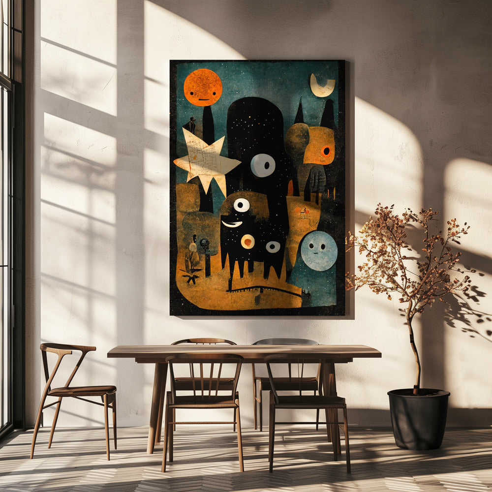 Celestial Creatures | Canvas