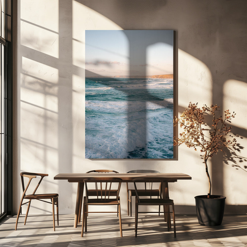 Praia Bordeira waves Portugal | Canvas