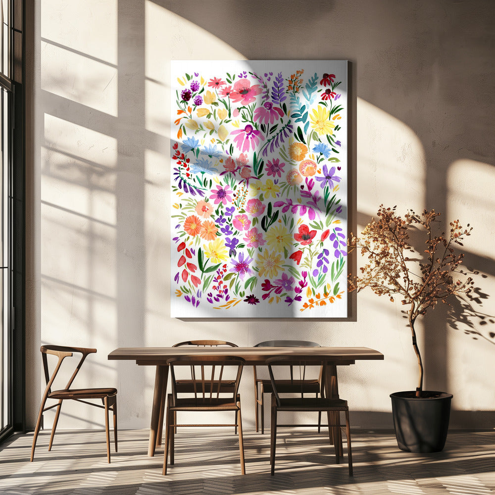 Wildflower meadow | Canvas