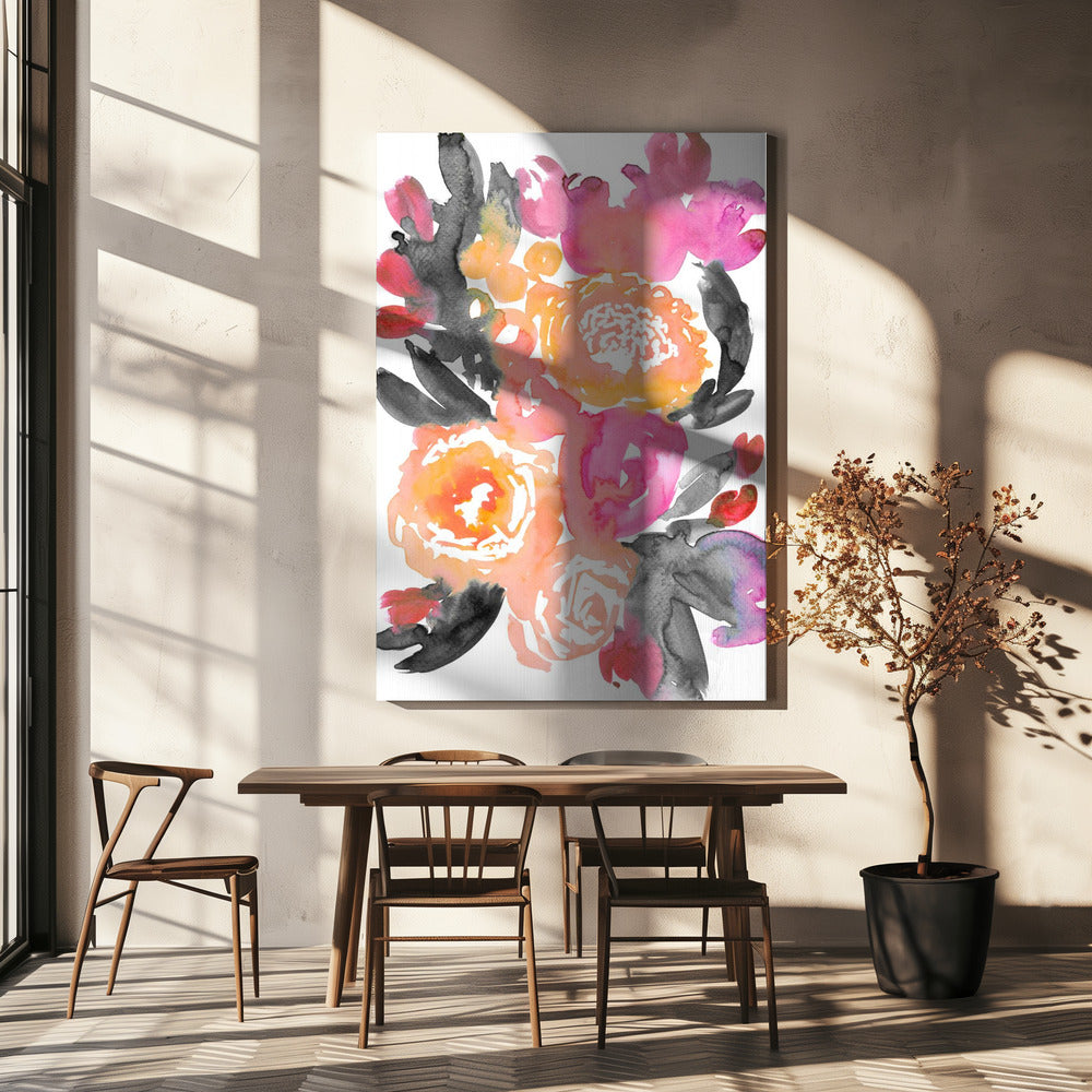 Olympe florals II | Canvas