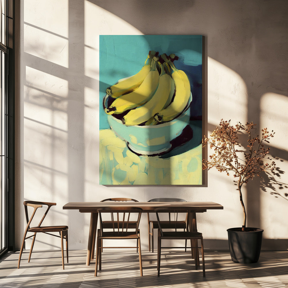 Bowl of Bananas | Canvas