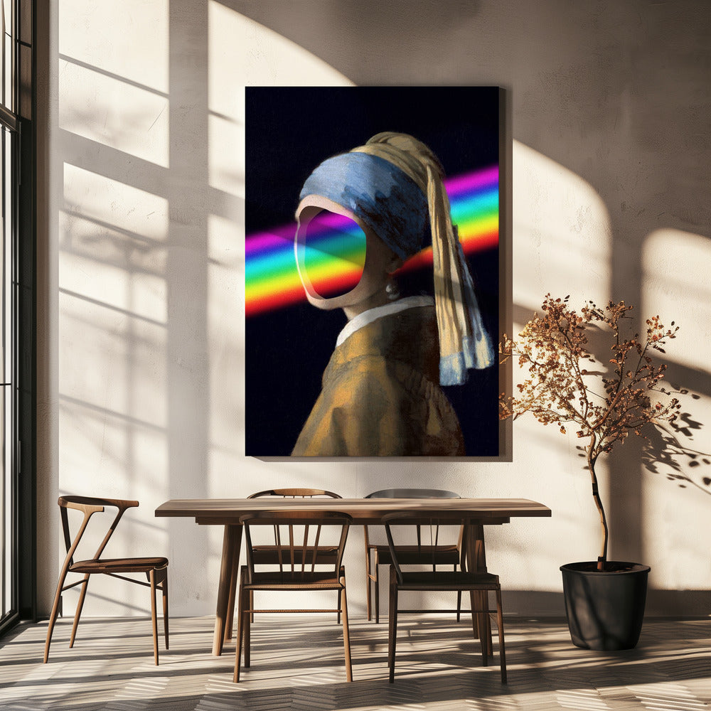 Rainbow Portrait | Canvas