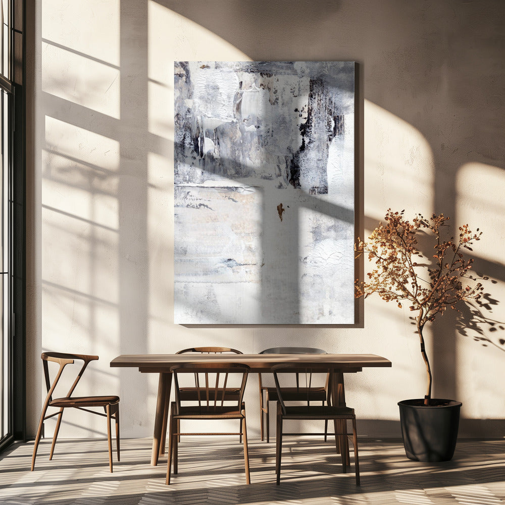 Mystic Ice Layers | Canvas