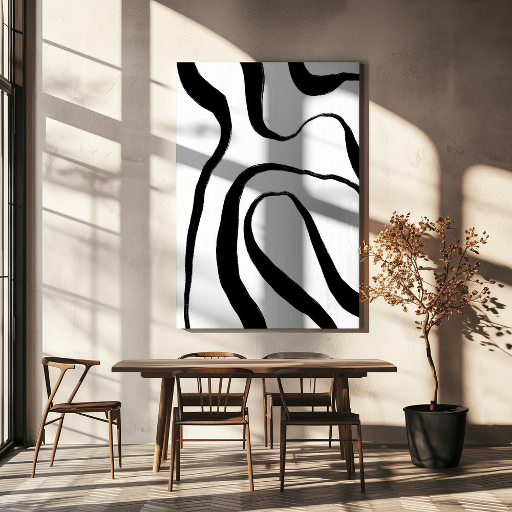 Zebra Flow Harmony | Canvas