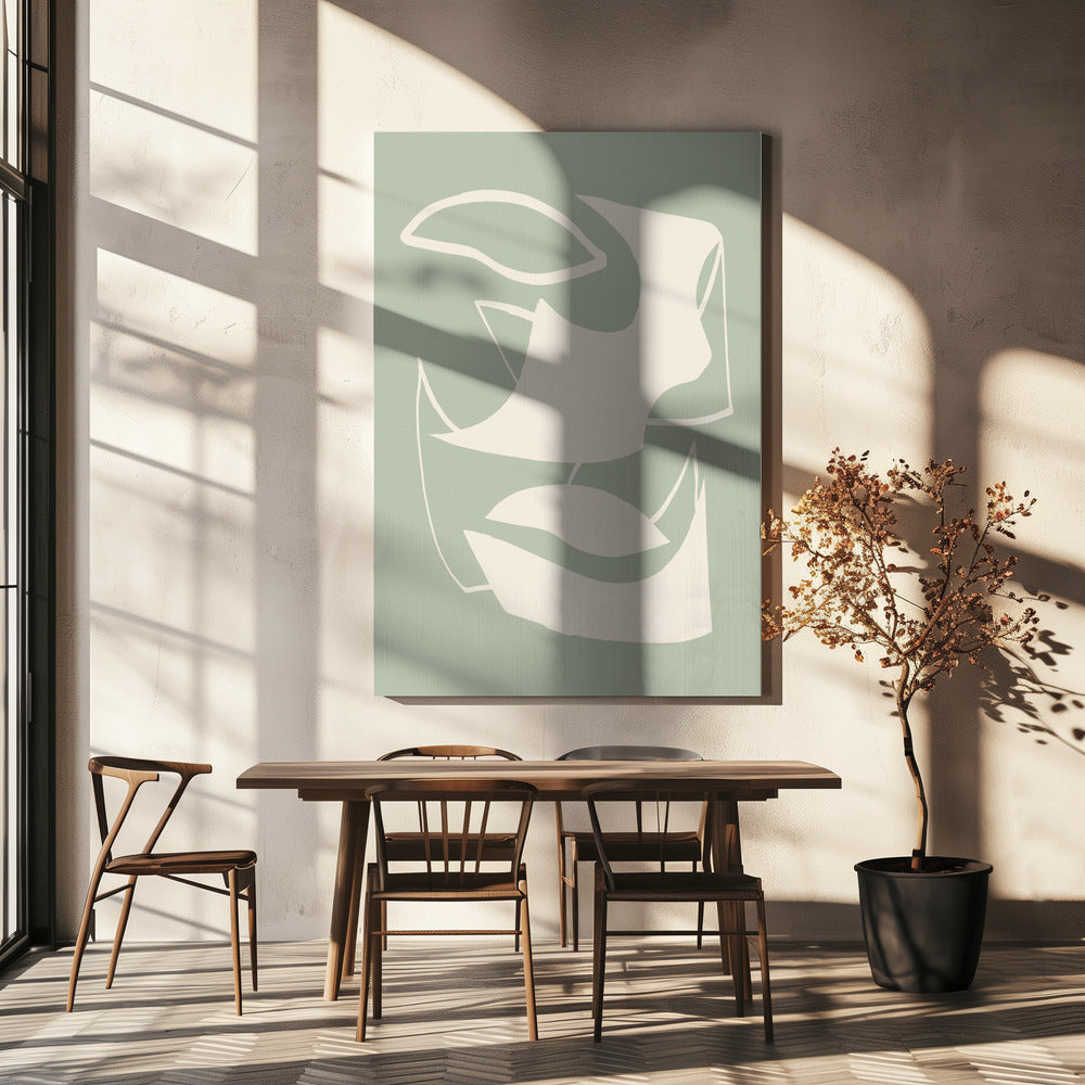 Shape Green | Canvas