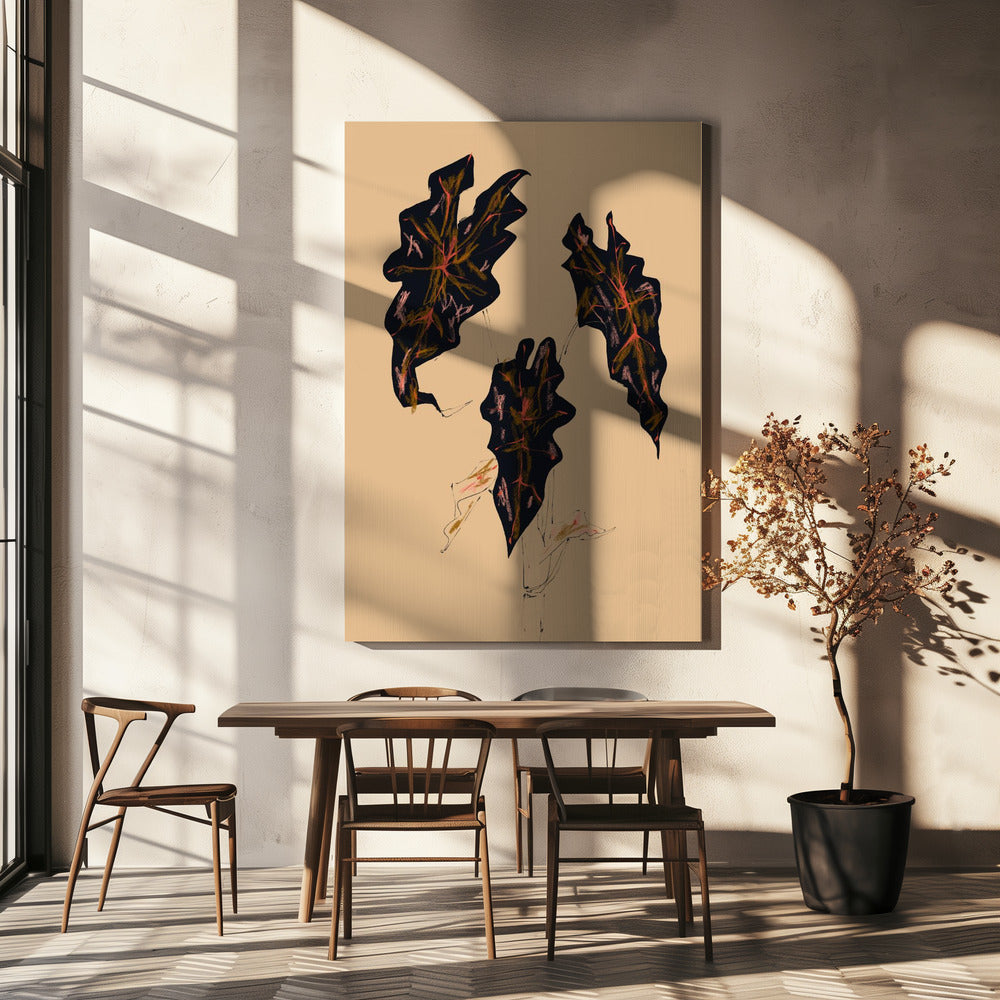 Alocasia Polly Beige | Canvas