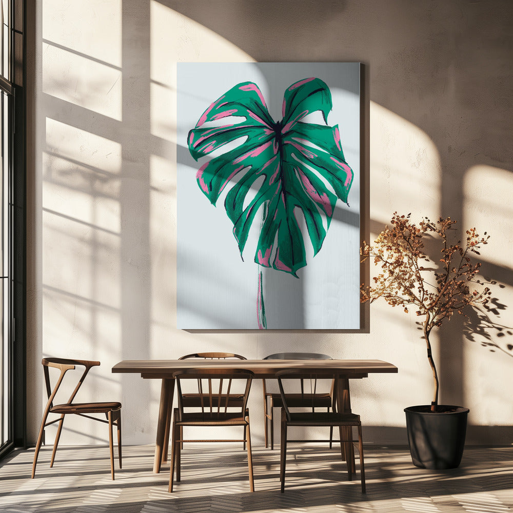 Monstera Deliciosa Light | Canvas