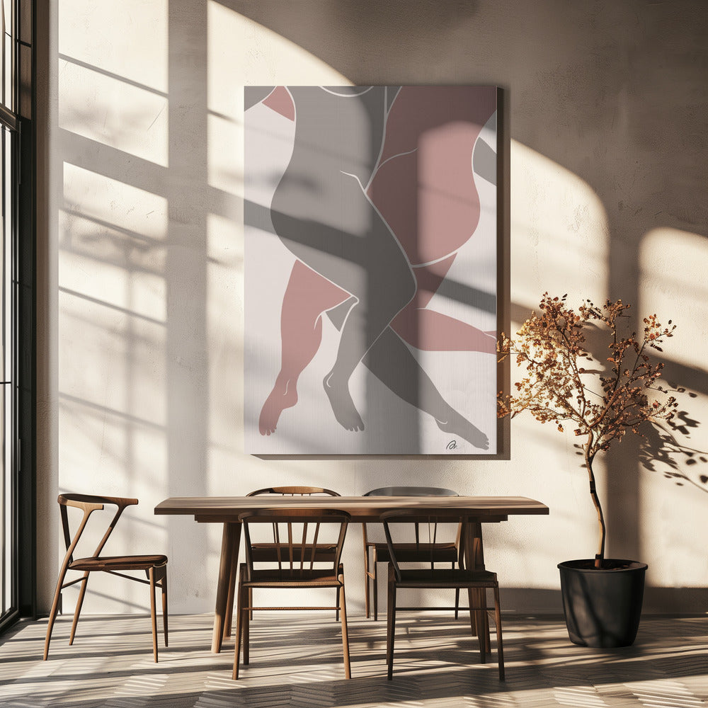 Lovers Pink | Canvas