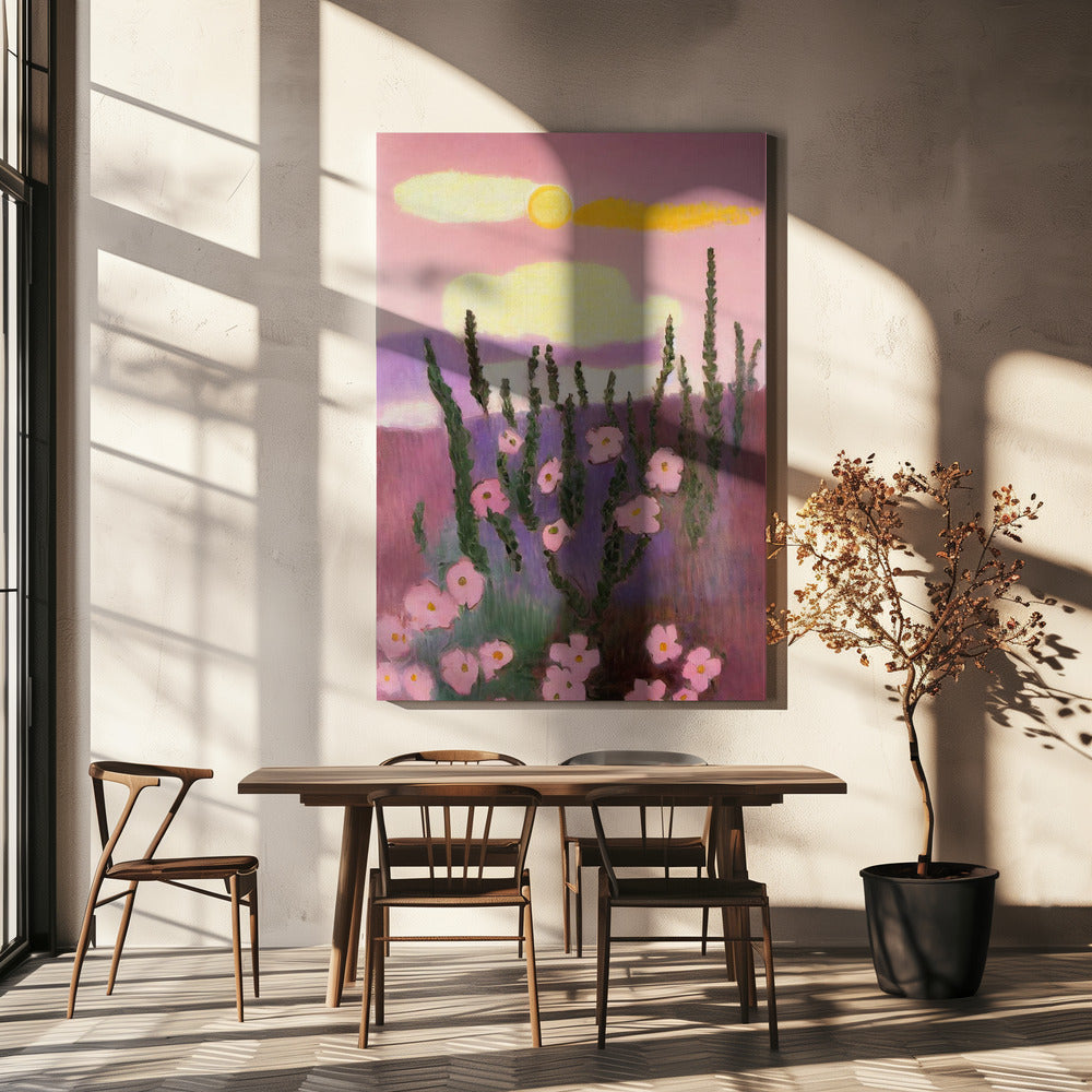 Desert Bloom Sunrise | Canvas