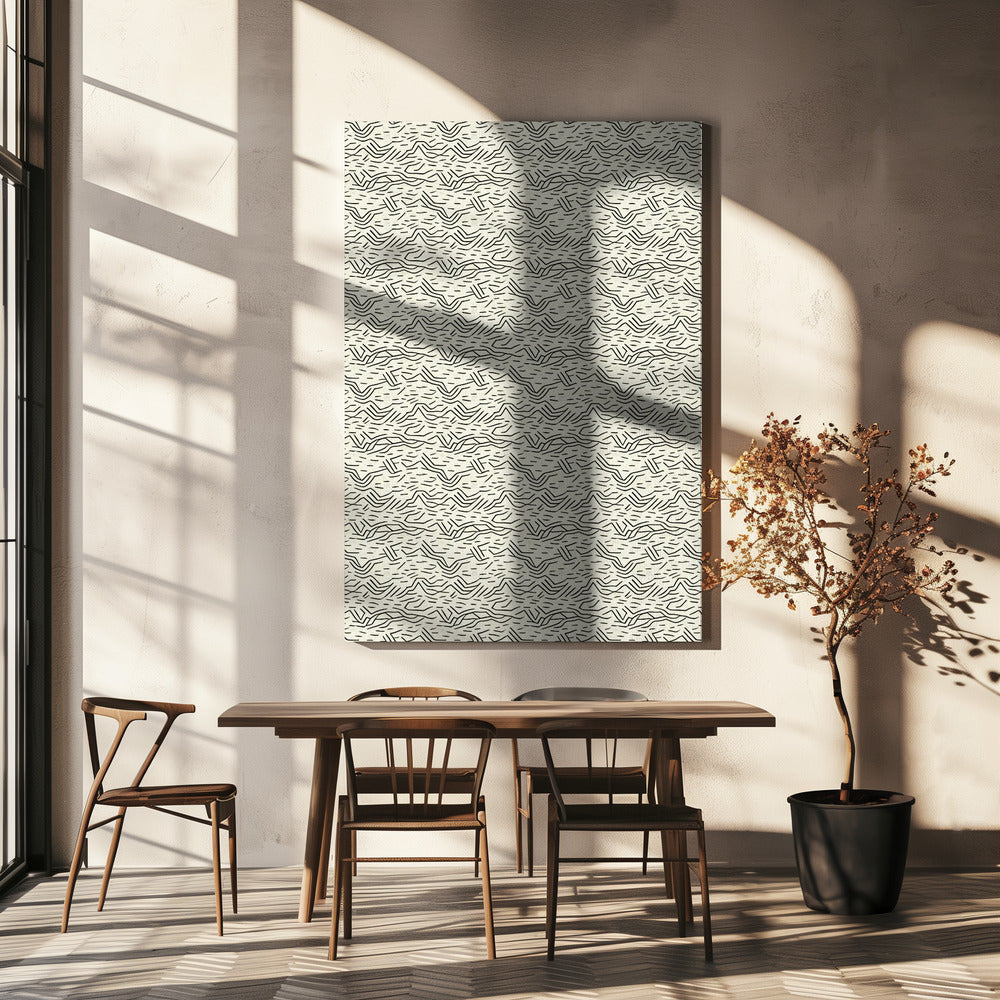 Linear Wavescape | Canvas