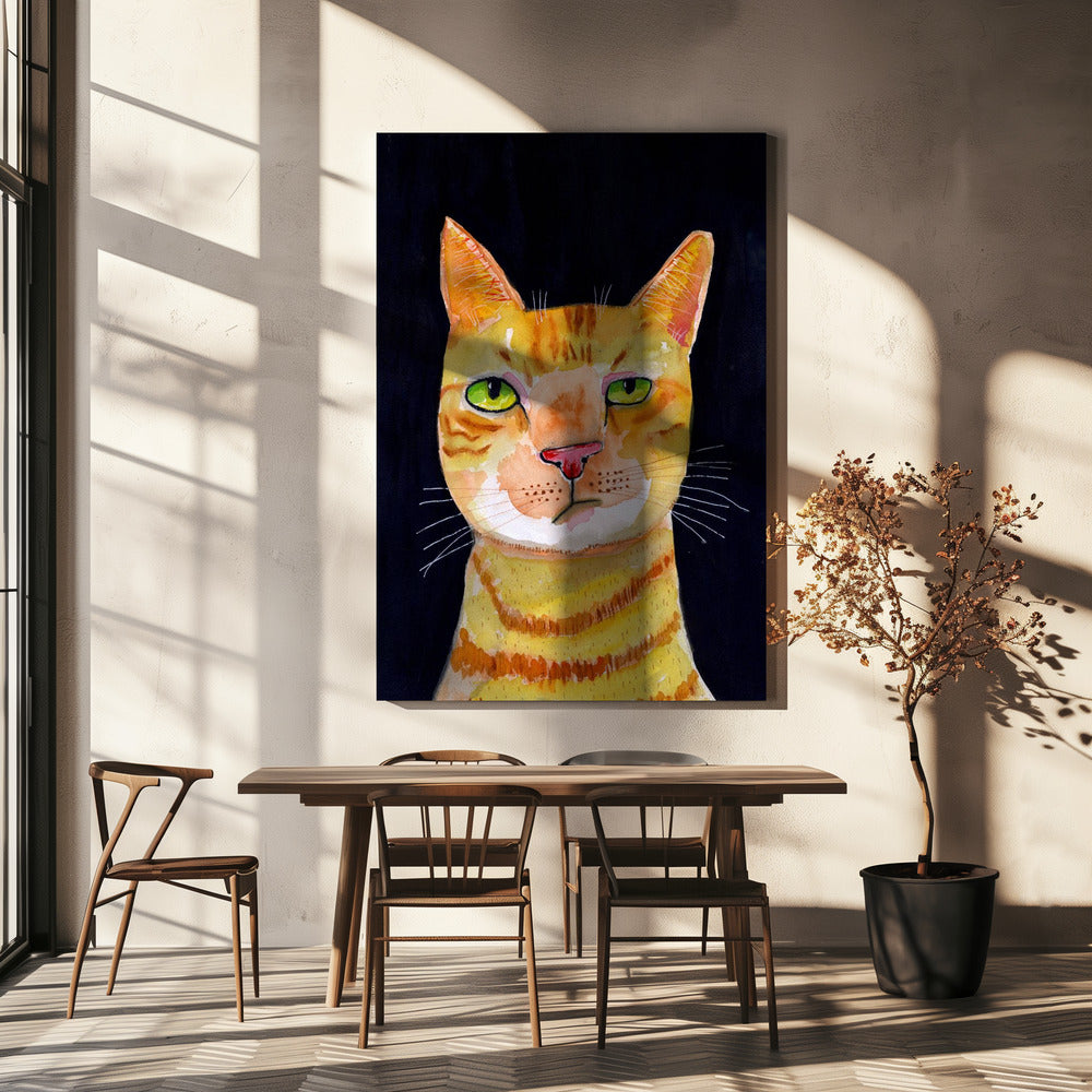 Ginger Cat | Canvas