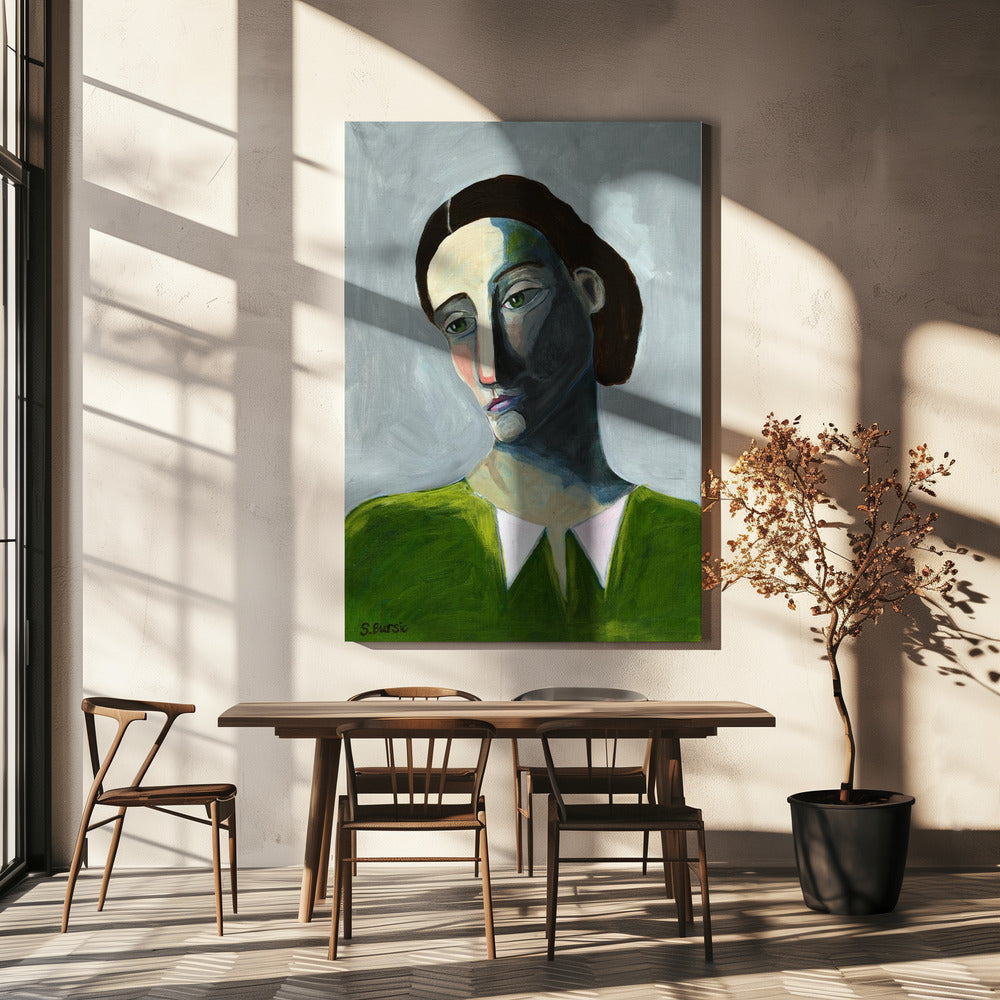 Waiting Woman | Canvas