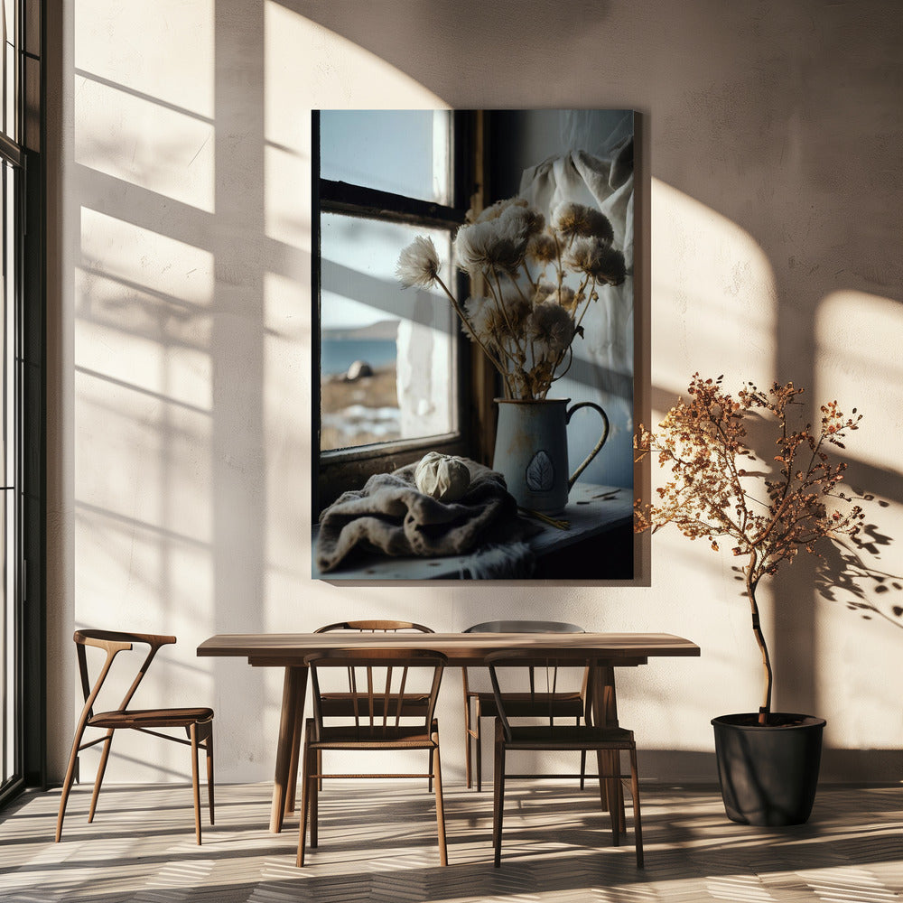 Rustic Window Scene | Canvas