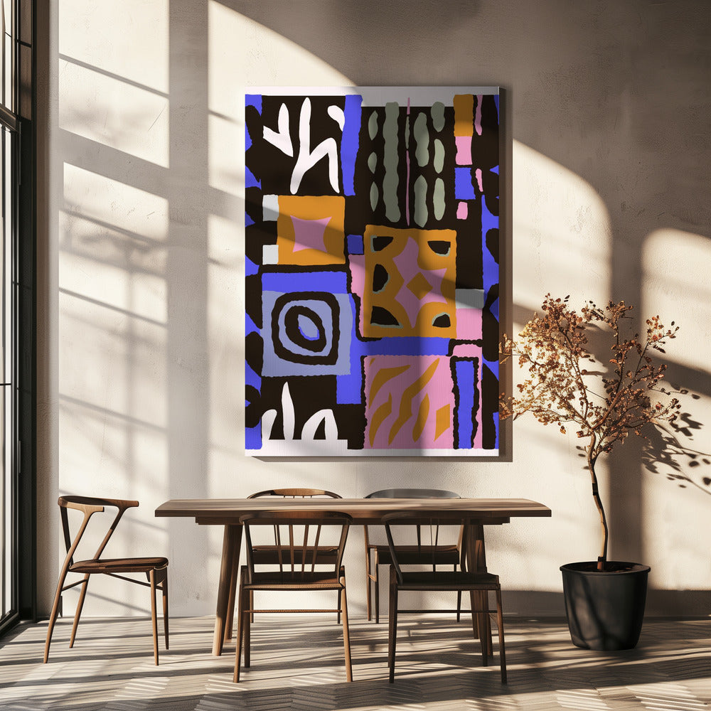 Colorful Geometry | Canvas