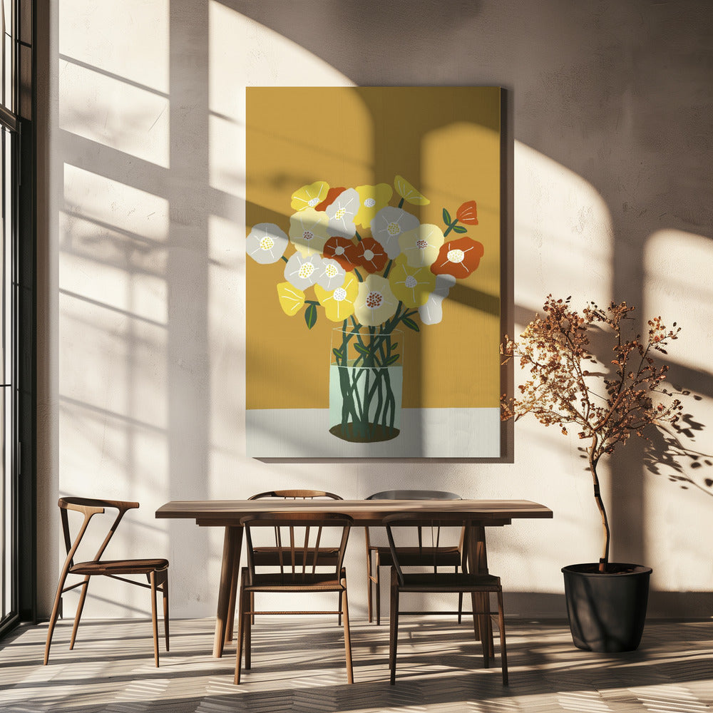 Vase of Flowers | Canvas