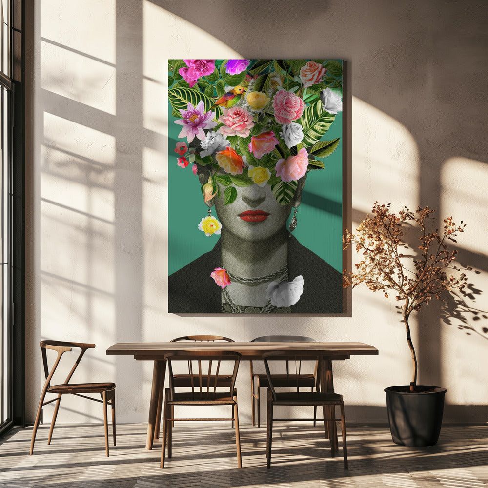 Floral Frida | Canvas