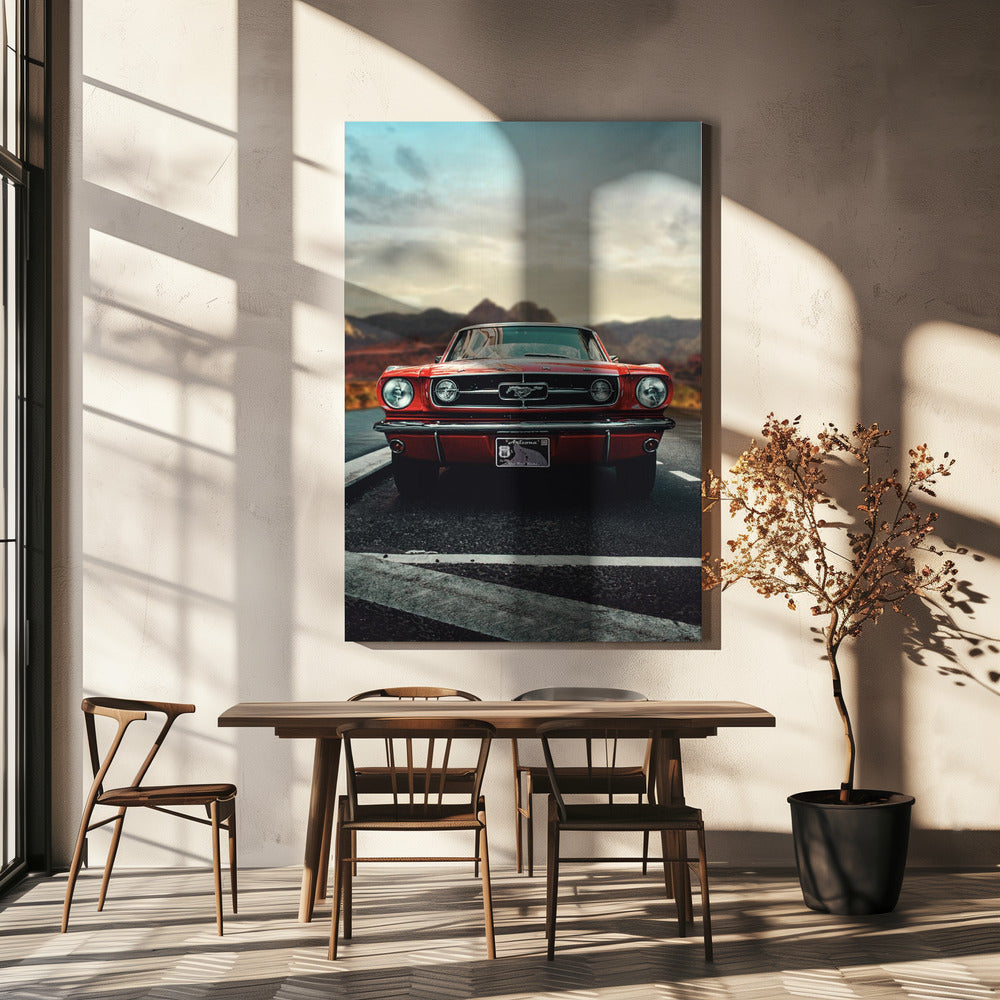 Vintage Car Love | Canvas