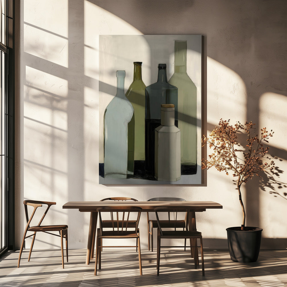 Bottled Stillness | Canvas