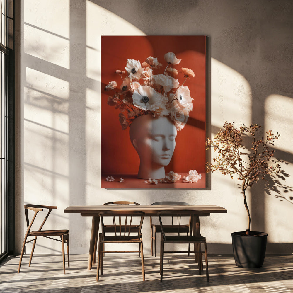 Floral Contemplation | Canvas