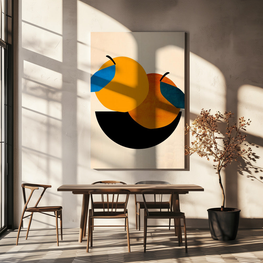 Two Oranges | Canvas