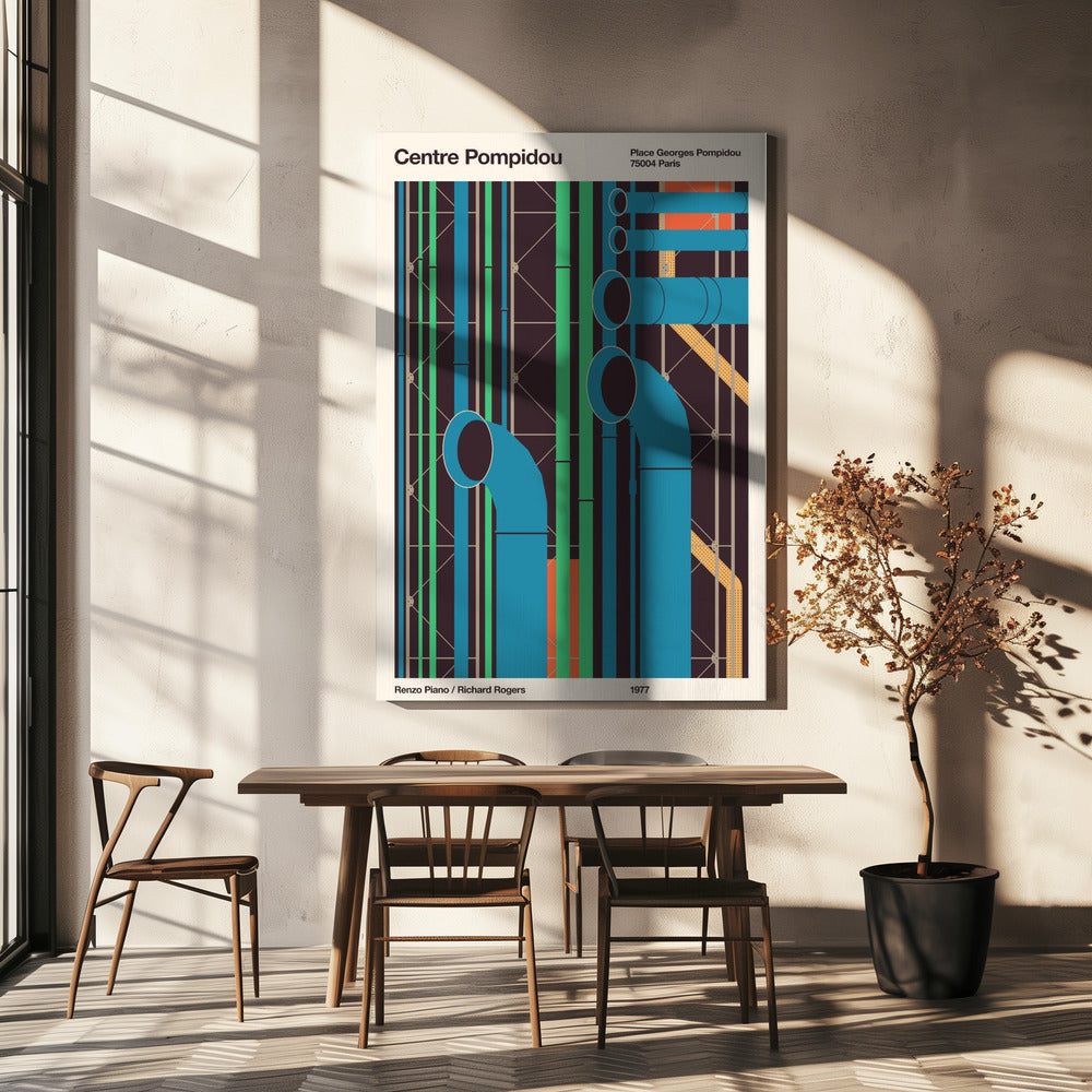 Pompidou | Canvas