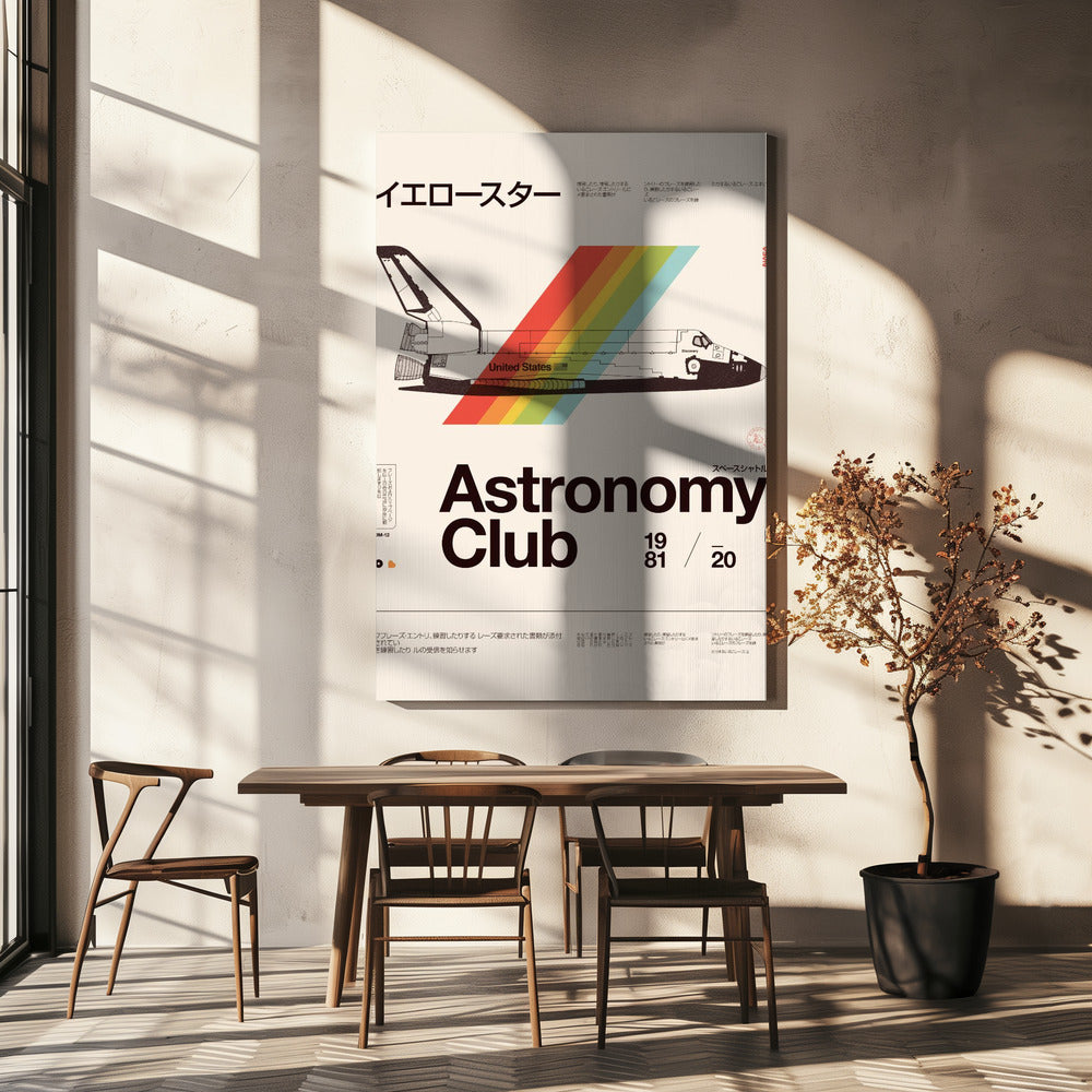 Astronomy Club ★★★ S | Canvas