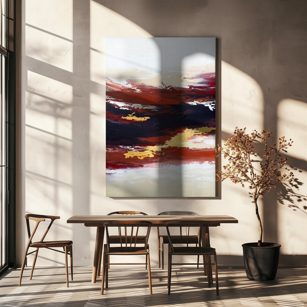 Abstract Sunset 3 | Canvas