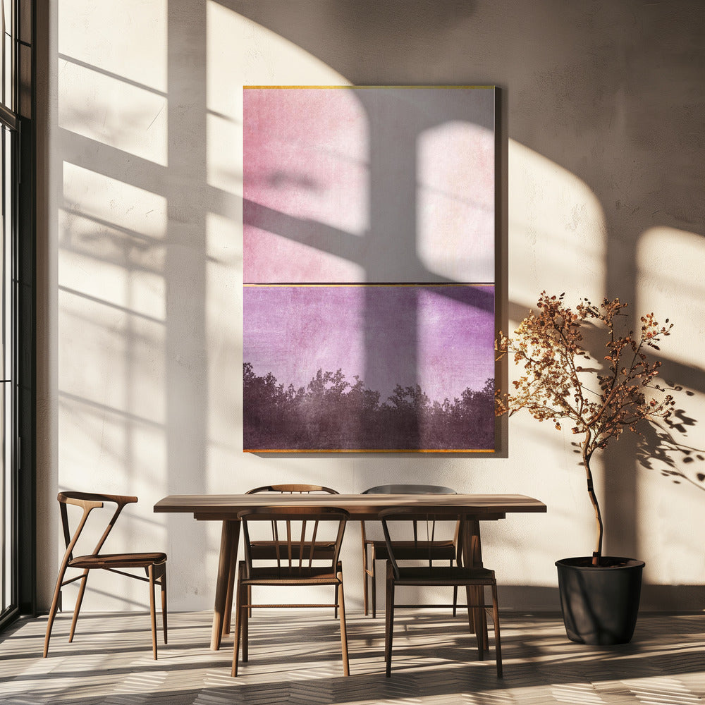 Pink and Yellow 1 | Canvas