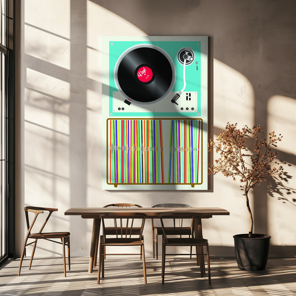 Vinyl Stack | Canvas