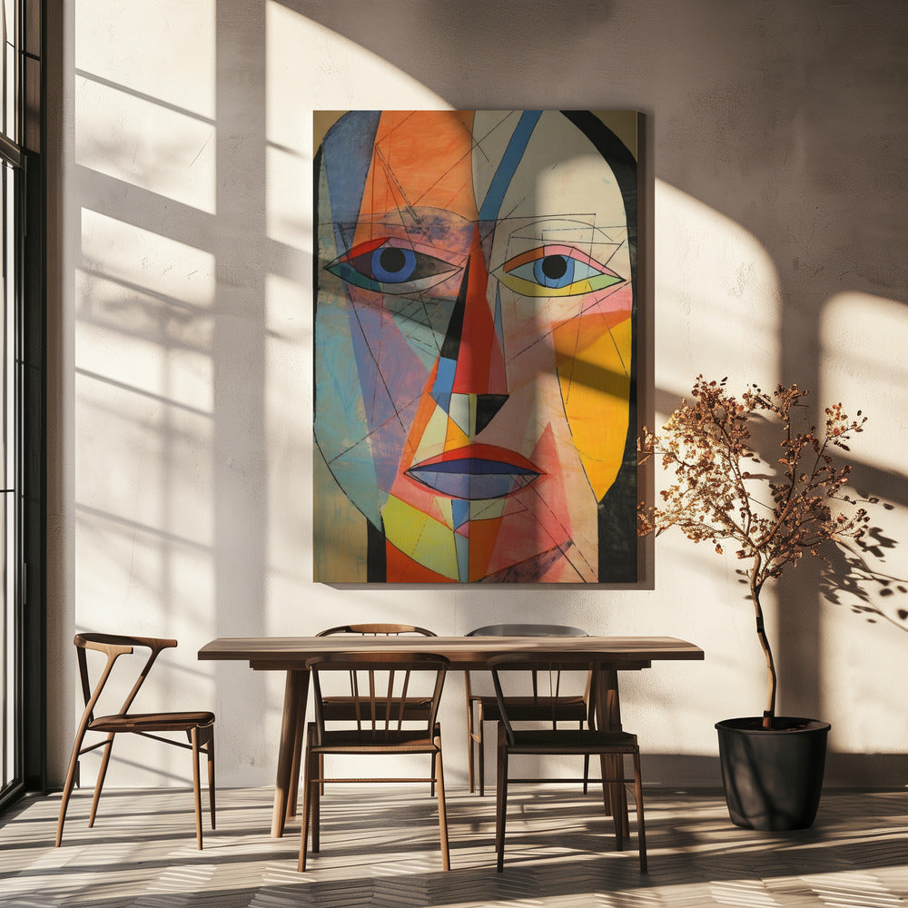 Geometric Reflection | Canvas