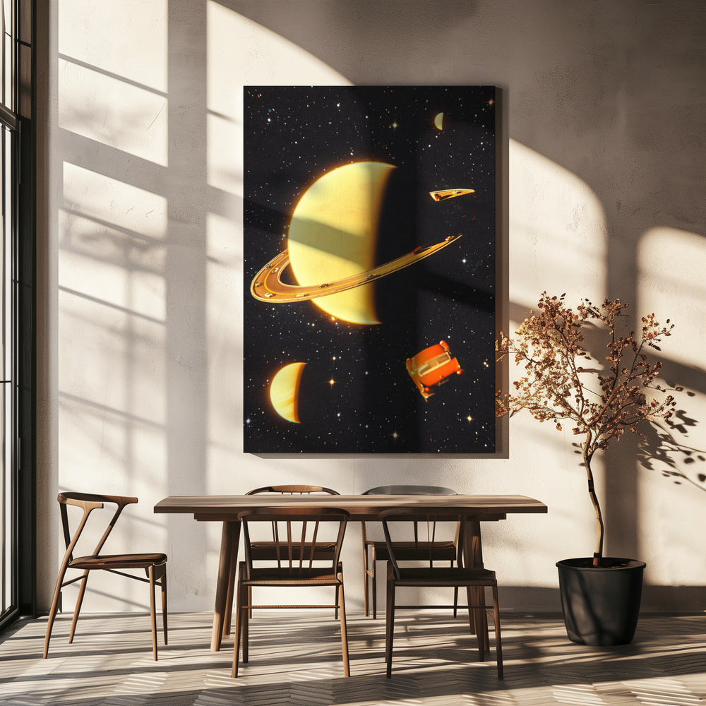 Rings of Saturn | Canvas