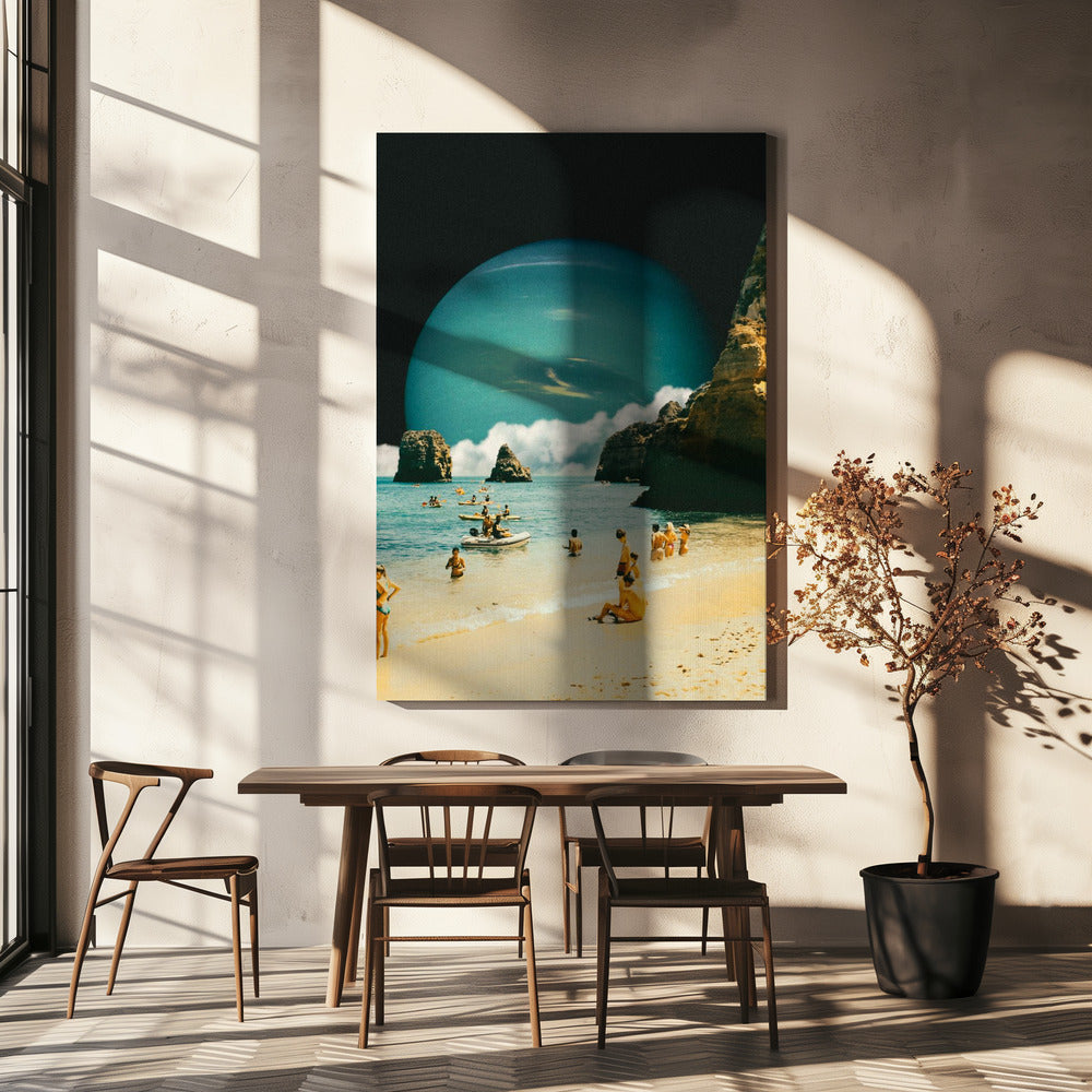 Space Beach | Canvas