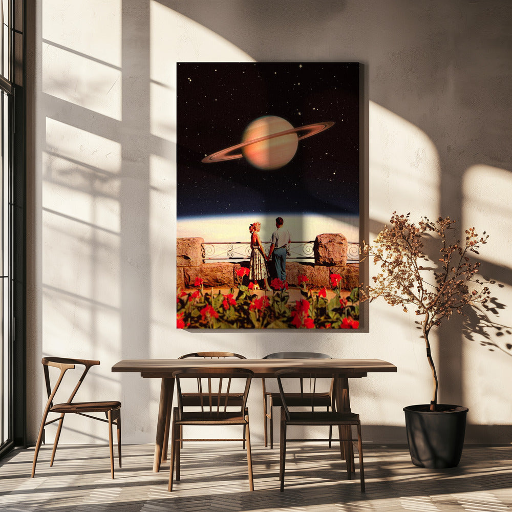 Lovers In Space | Canvas