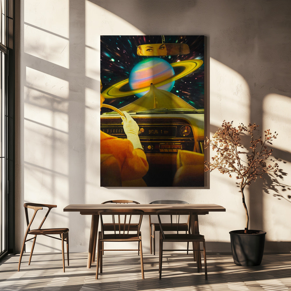Saturn Commute | Canvas