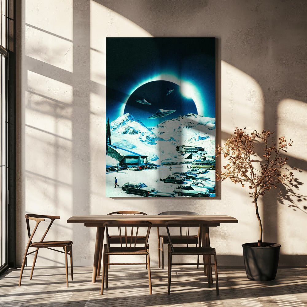 Winter Eclipse | Canvas