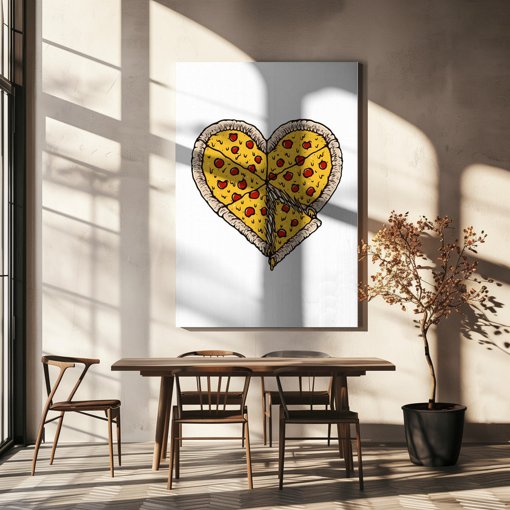 I Love Pizza | Canvas
