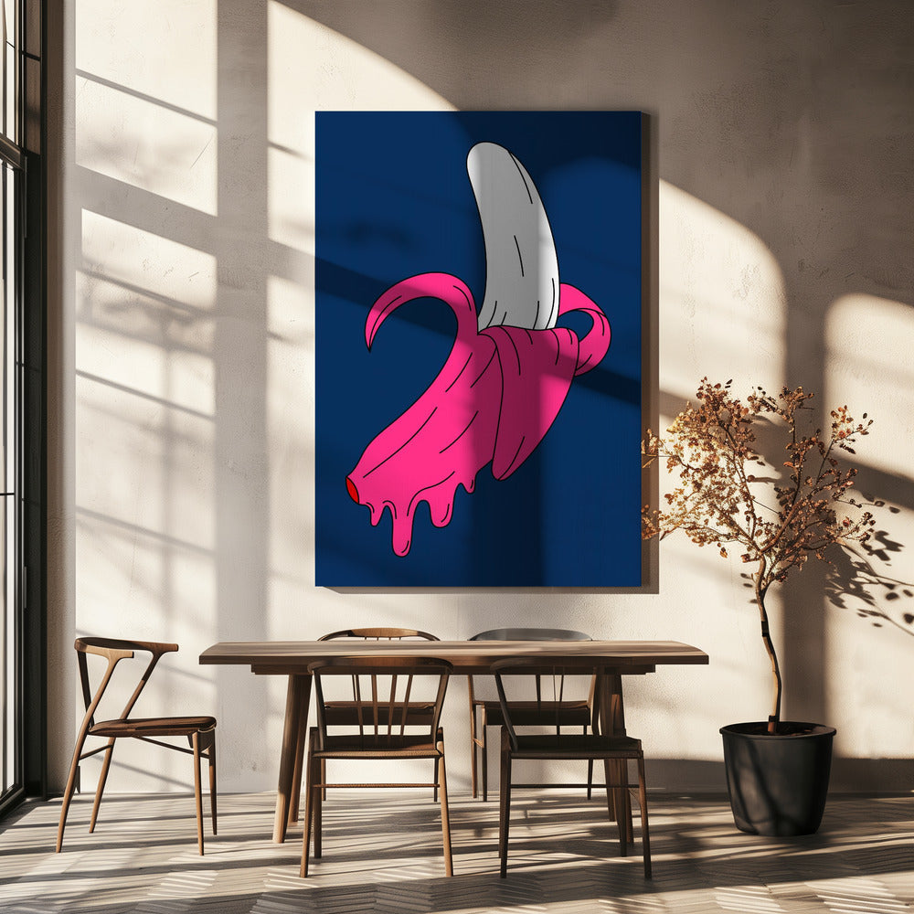 Melting Banana | Canvas
