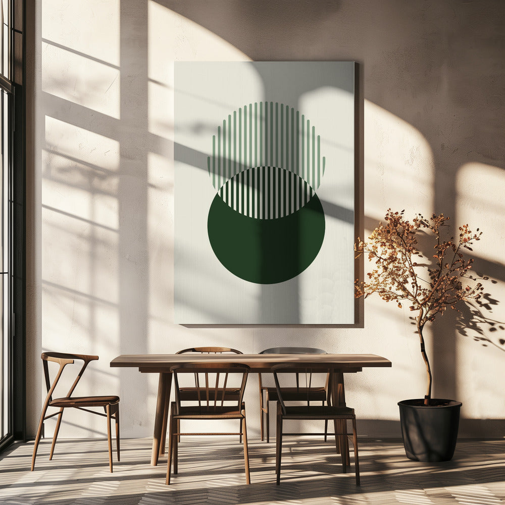 Minimal Abstract Circles Iii | Canvas