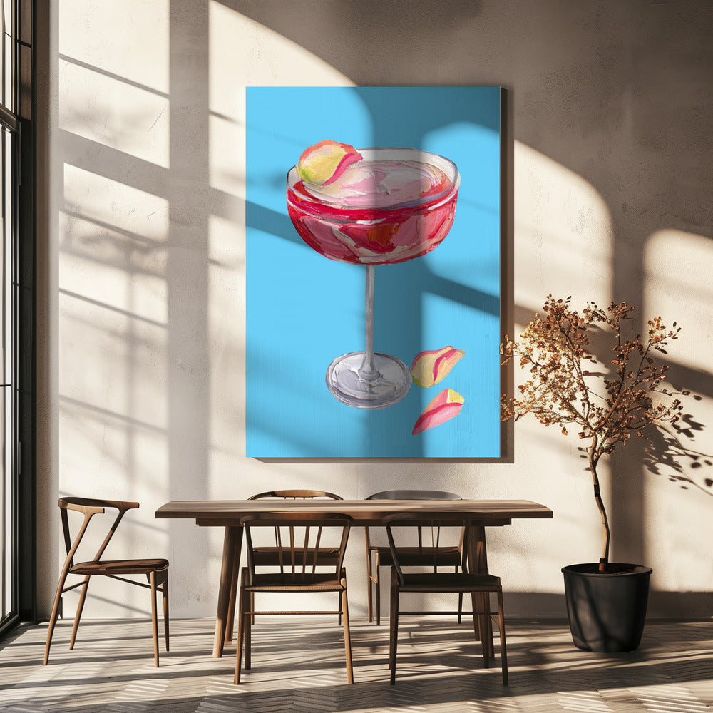 Sparkling Rose Gin Cocktail | Canvas