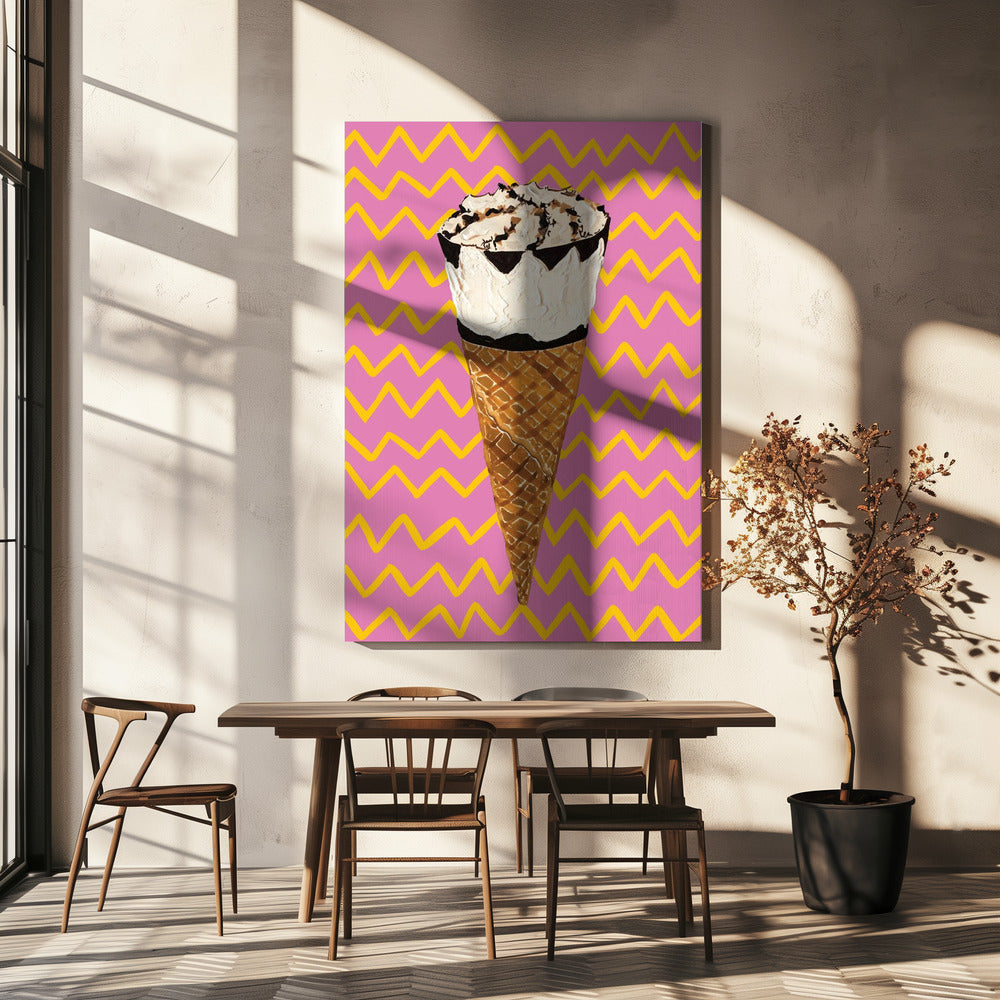 Cornetto Pink | Canvas