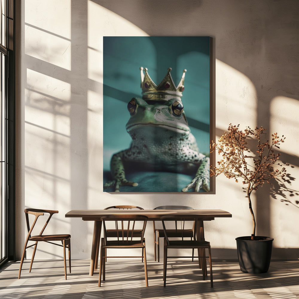 Regal Amphibian | Canvas