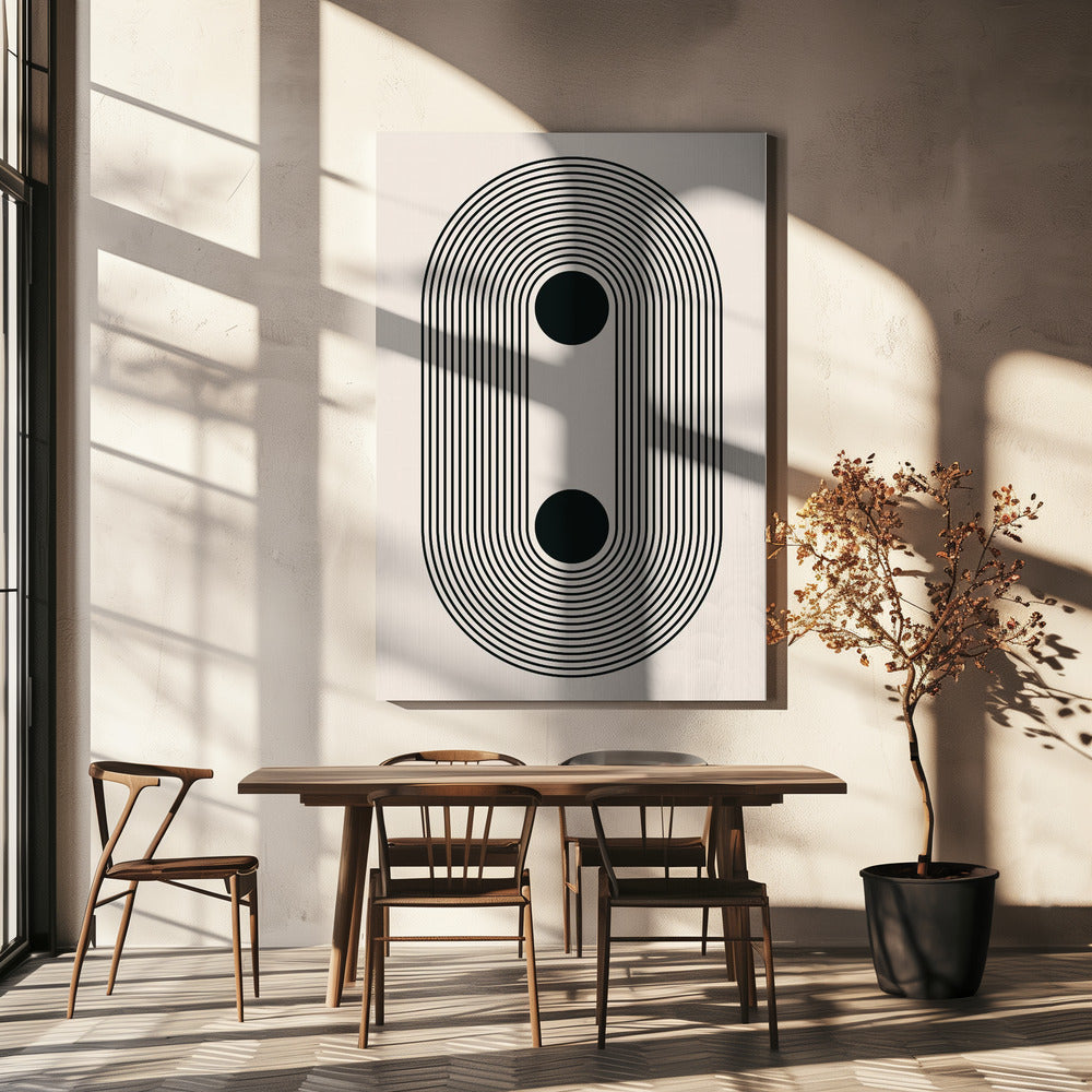 Black Boho Vibe Series #4 | Canvas