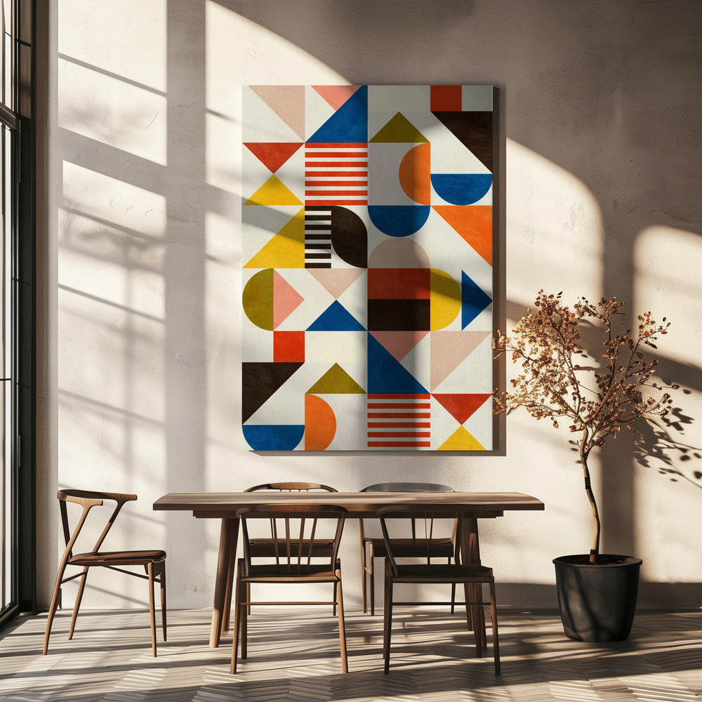 Bauhaus Fun | Canvas