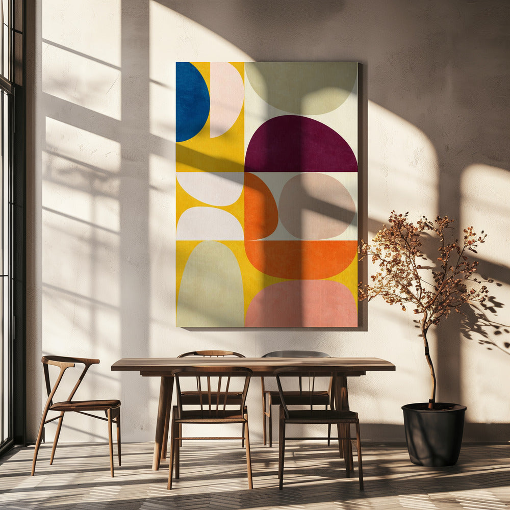 Vivid Bauhaus2 | Canvas