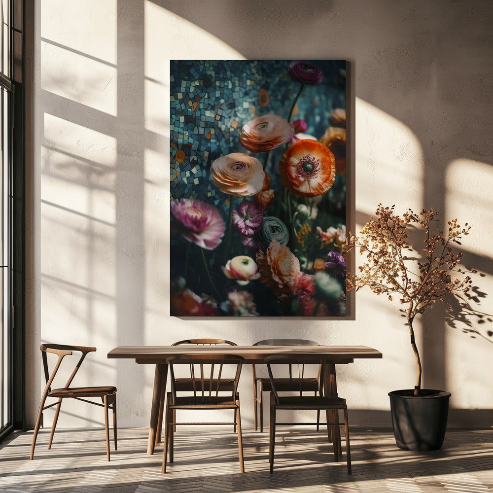 Mosaic Blooming | Canvas