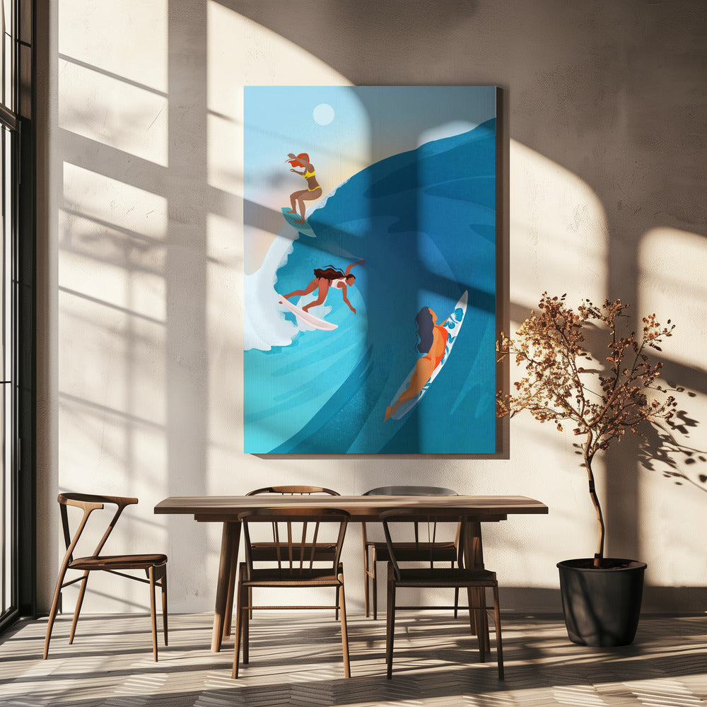 Surfers | Canvas
