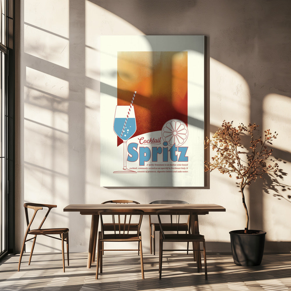 Aperol Spritz print | Canvas